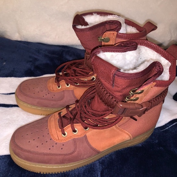 Nike SF Air Force 1 Dark russet - Picture 2 of 5